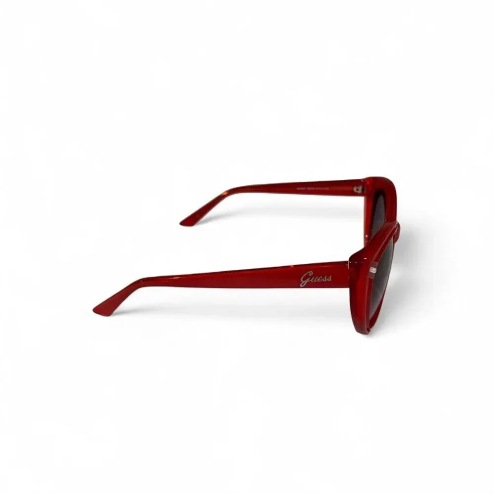 Guess Women's Red and Burgundy Sunglasses